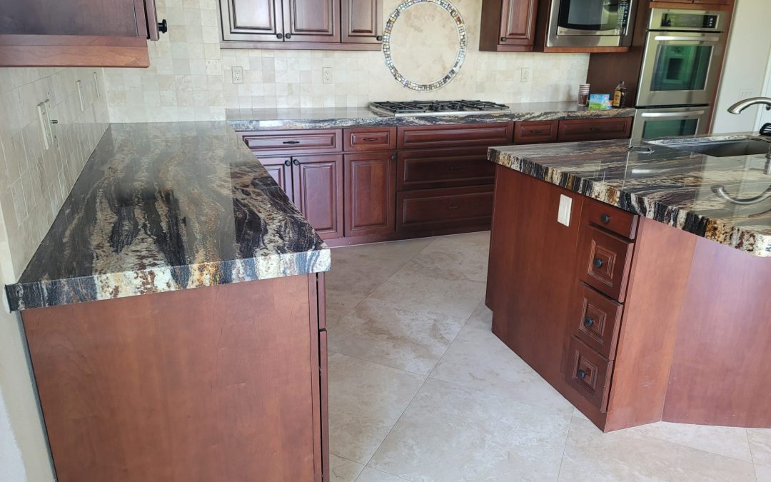 Granite Kitchen countertops fabrication and installation
