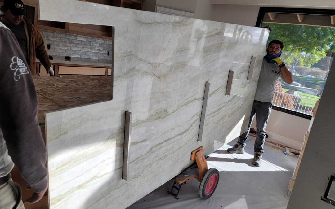Quartz countertops installation and fabrication