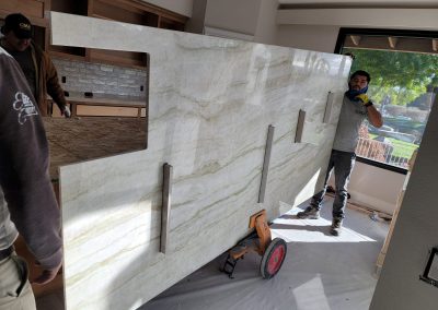 Quartz countertops installation and fabrication